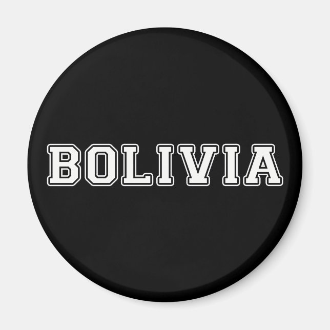 Íman Bolívia (Frente)