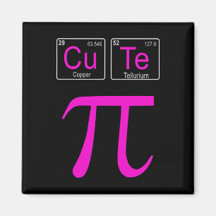 Íman Bolo de Aniversário Dia do Pi Fofa Matemática Quím