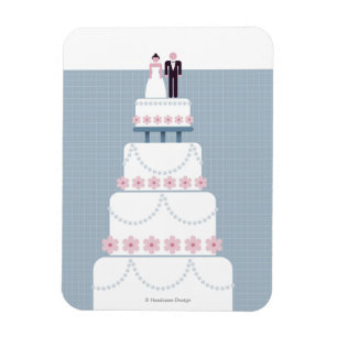 Íman Bolo de casamento