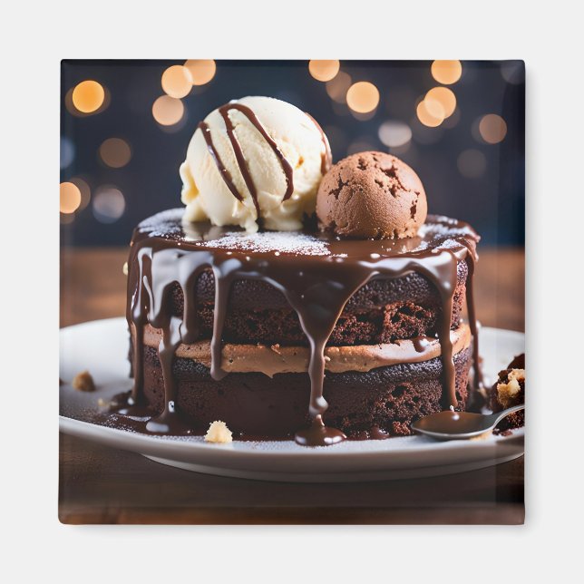 Íman Bolo de Chocolate (Frente)
