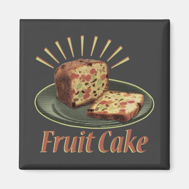 Íman Bolo de Frutas Bolo de Frutas (Frente)