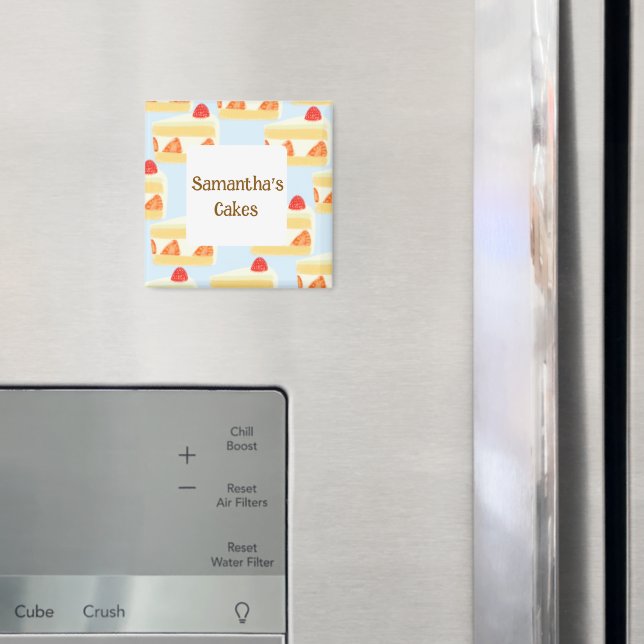 Íman Bolo de Morango (In Situ (Fridge))