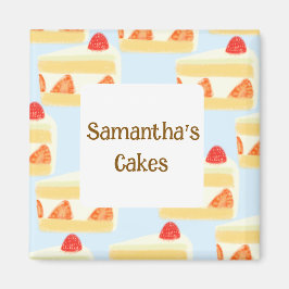 Íman Bolo de Morango