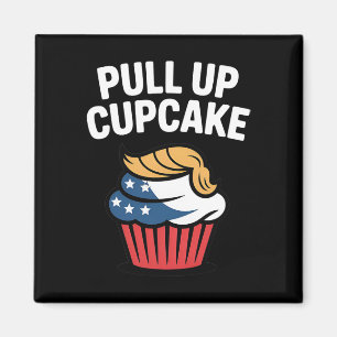 Íman Bolo De Xícara Puxe Trump Engraçado Trump