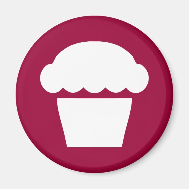 Íman bolo simples / muffin (Frente)