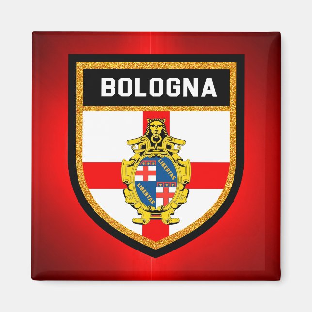 Íman Bologna Flag (Frente)