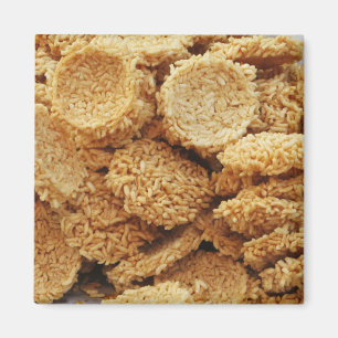 Íman Bolos de arroz encharcados ~ Comida asiática doce