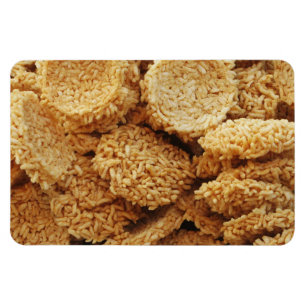 Íman Bolos de arroz encharcados ~ Comida asiática doce