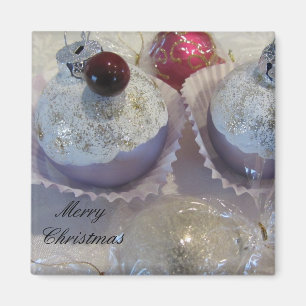 Íman Bolos de Natal Doces