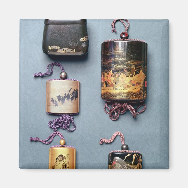 Íman Bolsa de interior e cigarro (Frente)