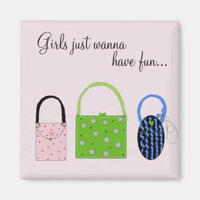 Íman Bolsas Caprichosas com Dito Engraçado (Frente)