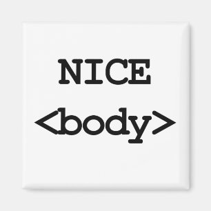 Íman bom código html de corpo