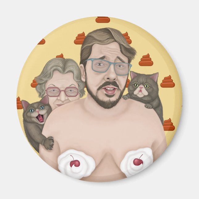 Íman Bom dia (Frente)