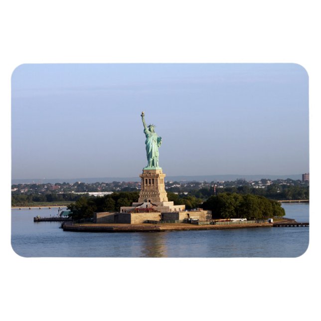 Íman Bom dia Lady Liberty Premium Flexi Magnet (Horizontal)