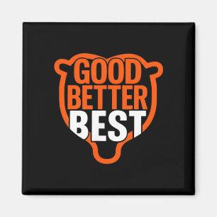 Íman Bom Melhor Nunca Deixe Descansar Motivação Urso Ga