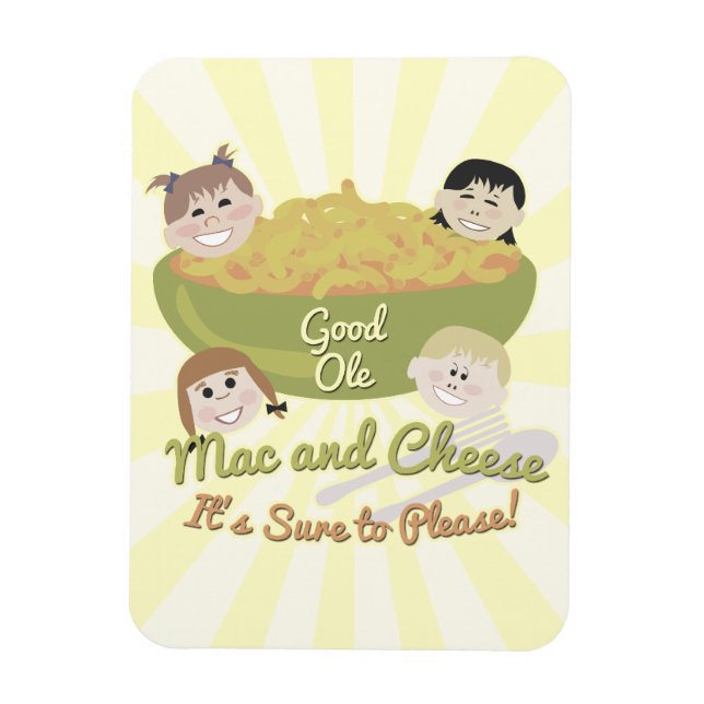 Íman Bom Ole Mac e Mega ímã de queijo (Vertical)