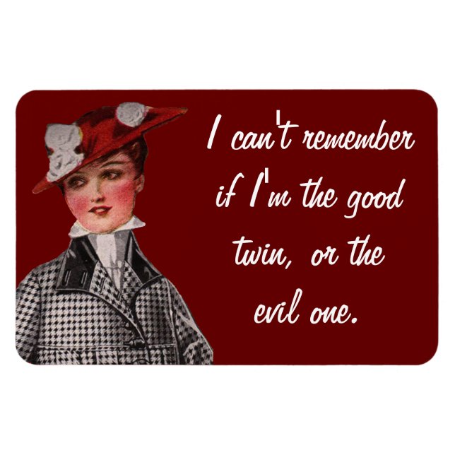 Íman Bom ou Mau Twin (Horizontal)