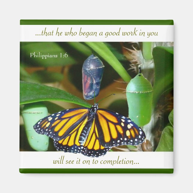 Íman Bom trabalho Magnet (Frente)