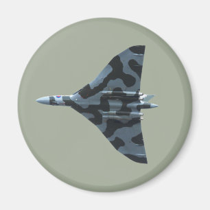 Íman Bombardeiro de Vulcan em vôo
