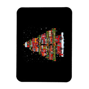 Íman Bombeiro Luz Bombeiro Caminhão de Fogo Natal