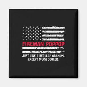 Íman Bombeiro Pop Pop dos Estados Unidos Bandeira Ortop