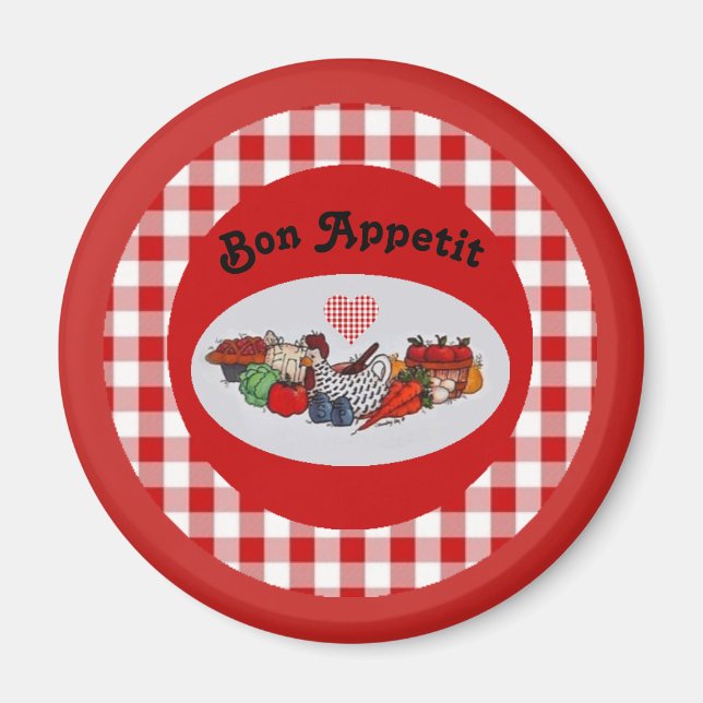 Íman Bon Apetite Magnet (Frente)