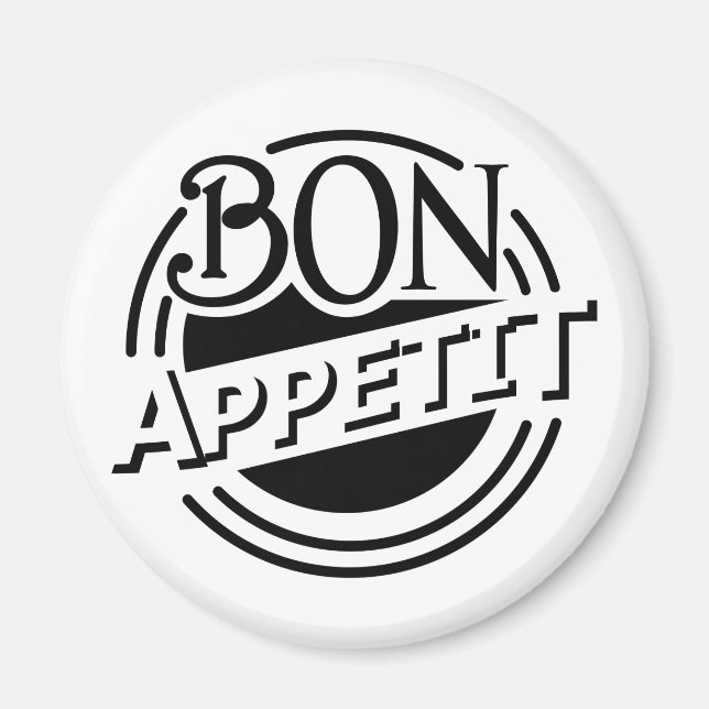 Íman Bon Appetit design (Frente)