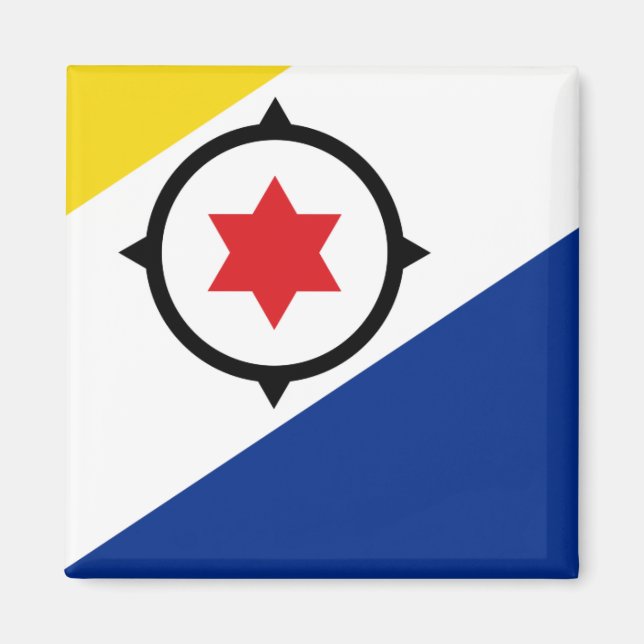 Íman Bonaire flag Magnet (Frente)