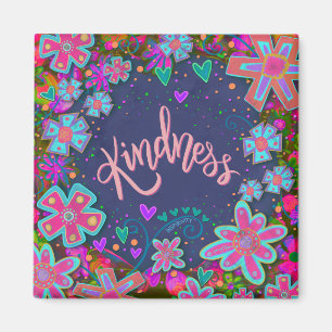 Íman Bondade Corações Bonito Inspirividade Floral Color