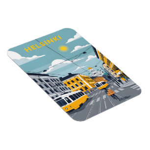 Íman Bonde de Helsinque – Paisagem Urbana da Finlândia