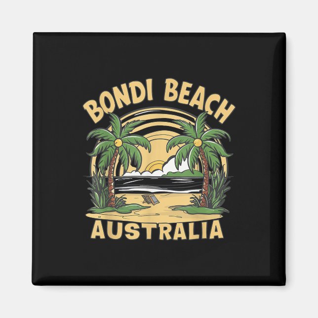 Íman Bondi Beach Austrália (Frente)