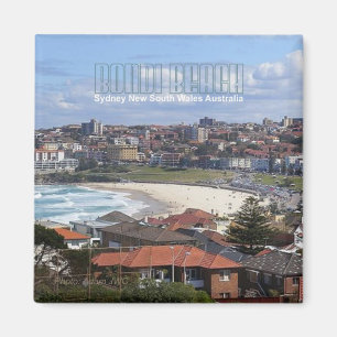 Íman Bondi Beach Sydney Austrália Souvenir Magnet