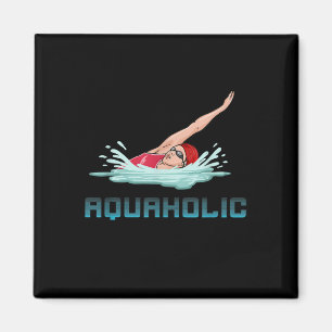 Íman Boné Nadadora Óculos Natação Adoro Nadadora