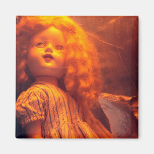 Íman Boneca assustadora e rato