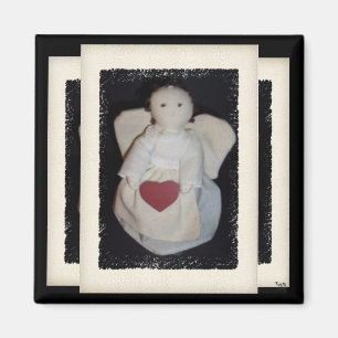 Íman Boneca de Tecido Anjo Primitivo