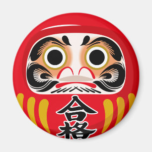 Íman Boneco Daruma (amaso tradicional japonês de boa so