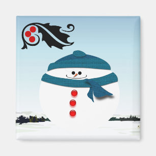 Íman Boneco de neve