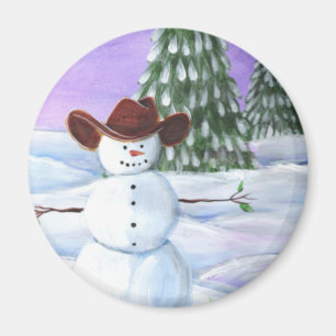 Íman Boneco de neve do vaqueiro
