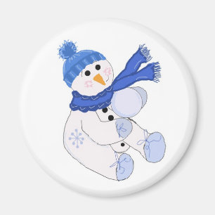 Íman Boneco de neve pequeno