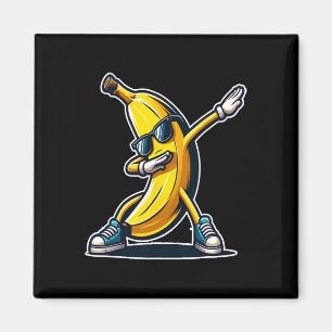 Íman Bonita Banana Dabbing Shirt Engraçado Impressão