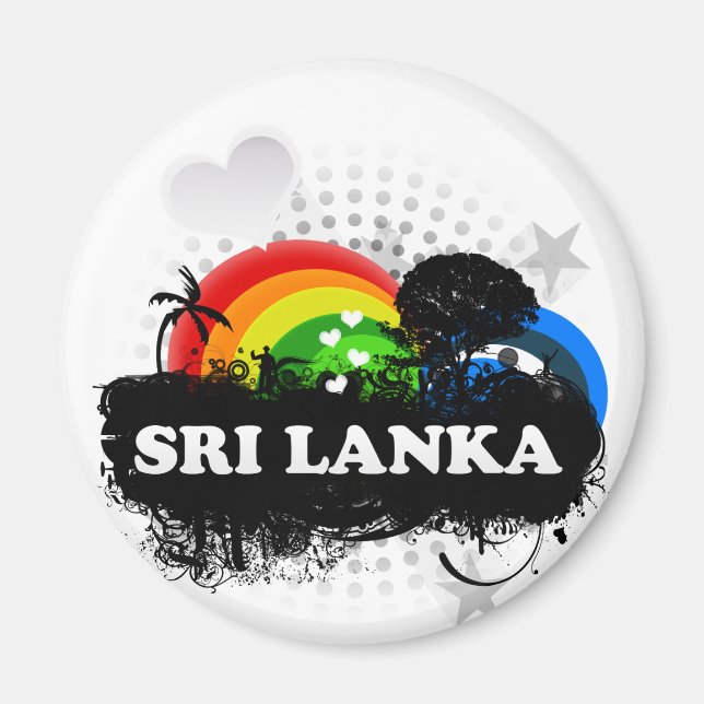 Íman Bonita Fruta do Sri Lanka (Frente)