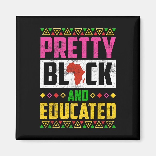 Íman Bonita, Negra E Educada Eu Sou A Africana Forte (Frente)