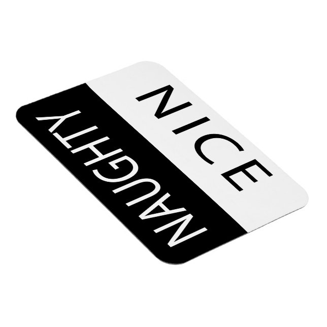 Íman Bonita ou Engraçada Flipável (Lado Direito)