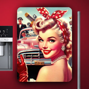 Íman Bonita Vintage dos anos 50