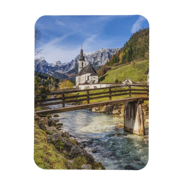 Íman Bonitas Montanhas com Igreja (Vertical)