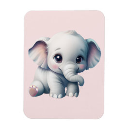 Íman Bonito Adorável Elefante Para Bebê Kawaii