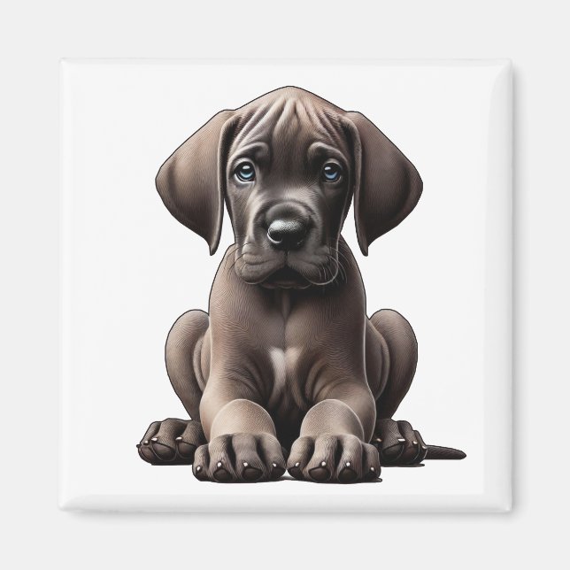 Íman Bonito Dane Puppy (Frente)