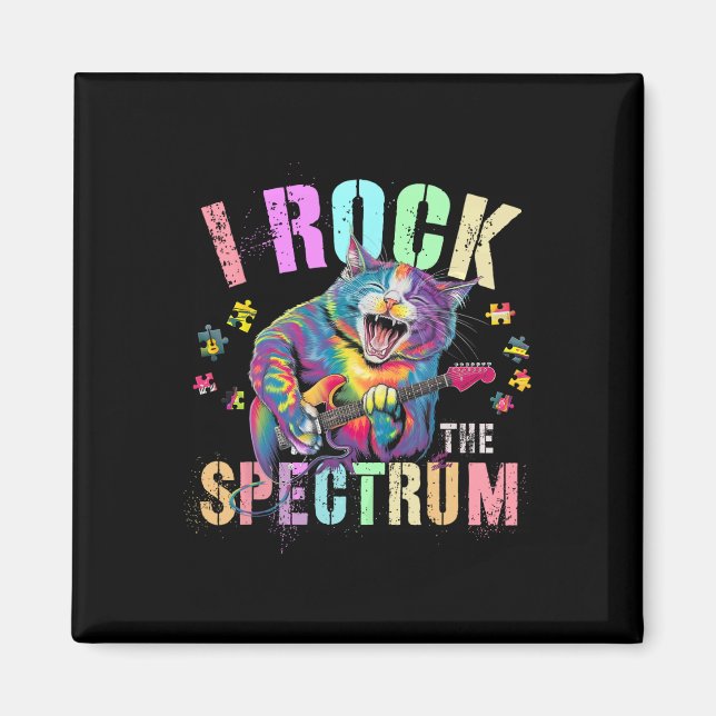 Íman Bonito Eu Balanço O Espectro Autismo Orgulhosa Mãe (Frente)