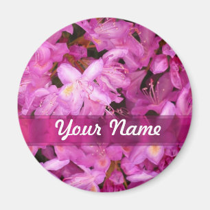 Íman Bonito floral personalizado