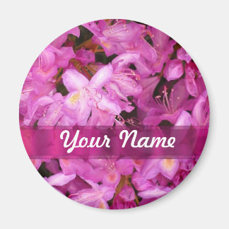 Íman Bonito floral personalizado